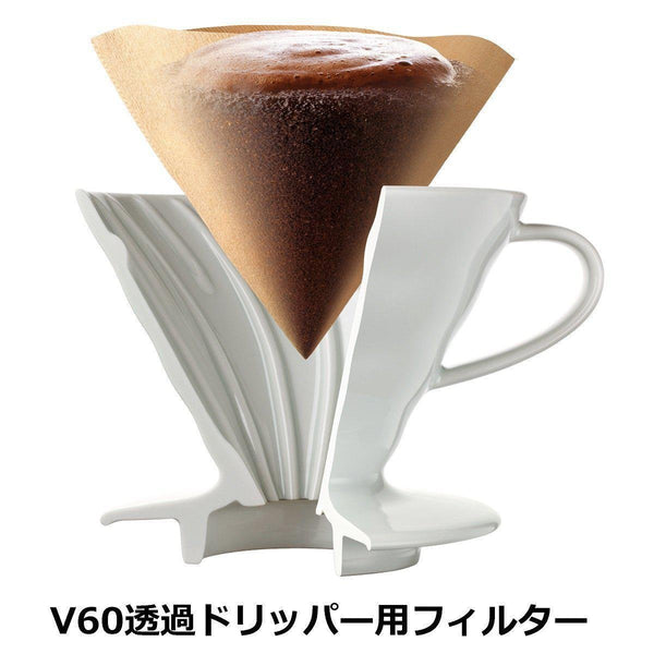 ハリオ V60 コーヒーフィルター ペーパーサイズ 01 ナチュラルブラウン VCF-01-100M