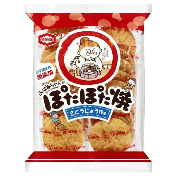 亀田おばちゃんのぽたぽた焼きせんべい 20枚入り(3個パック)