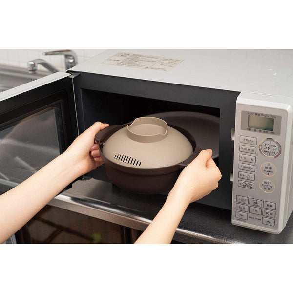 電子レンジ対応 一人用鍋 1.5L KB-700