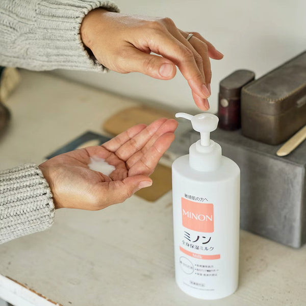 ミノン モイスチャライジング ボディミルク 敏感肌用 400ml
