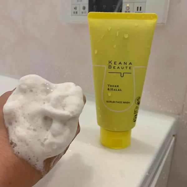 Keana Beaute 毛穴洗浄スクラブ 無添加&ハラール 洗顔料 120g