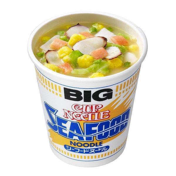 日清 インスタントカップヌードル シーフード味 ビッグ (3個パック)