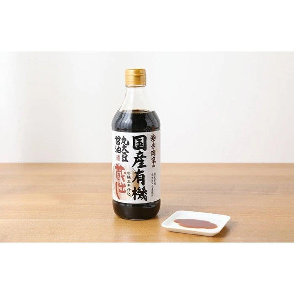 寺岡 有機醤油 国産樽熟成醤油 500ml