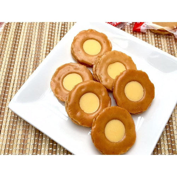 バーボンチーズおかき チーズクリーム入りせんべい 85g