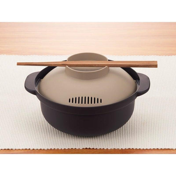 電子レンジ対応 一人用鍋 1.5L KB-700