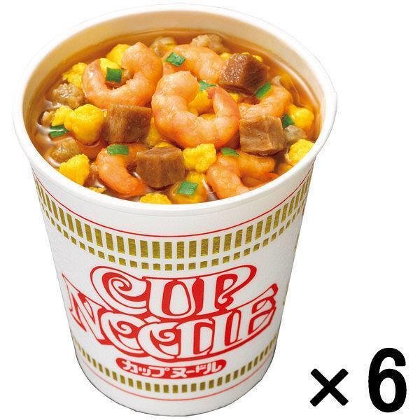 日清 インスタントカップヌードル しょうゆ味(6個入り)