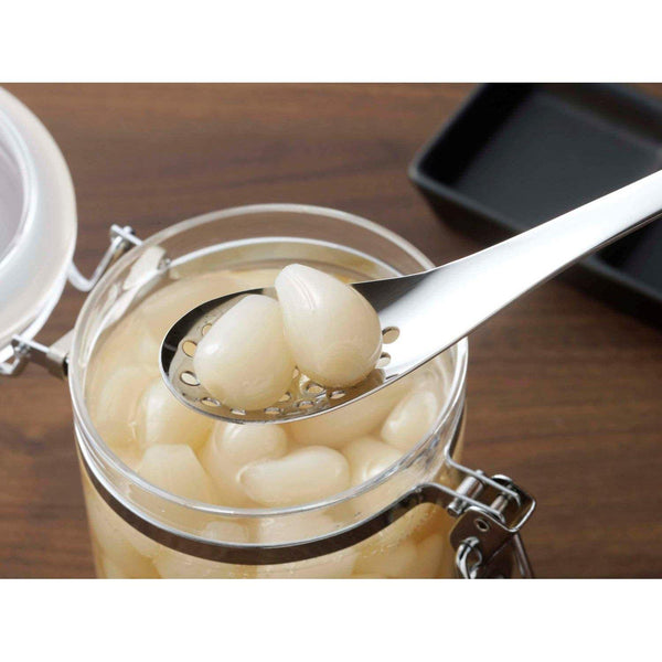 下村製作所 ステンレス製 溝付きレンゲスプーン(5本組)