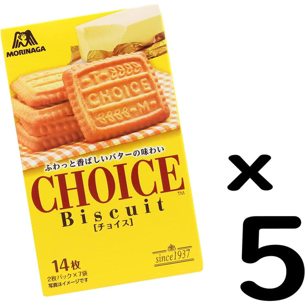 森永チョイス ジャパニーズバタークッキー(5個入り)