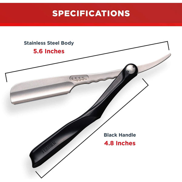 フェザー プロフェッショナル アーティストクラブ カミソリ SS ブラック ACS-RB