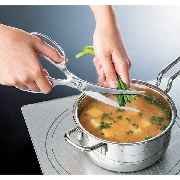 貝印 ステンレス製 分離型カーブキッチン鋏 DH3346