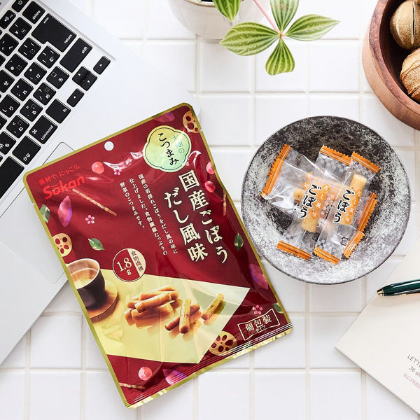 爽観 漬物ごぼうスナック だし風味 ごぼう 55g (3個パック)