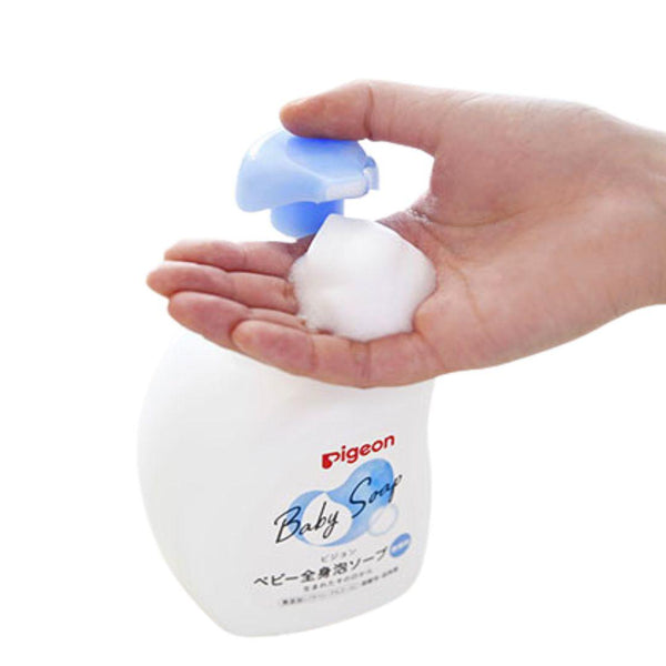 ピジョン ジェントルベビーソープ 全身泡ソープ 新生児用 500ml