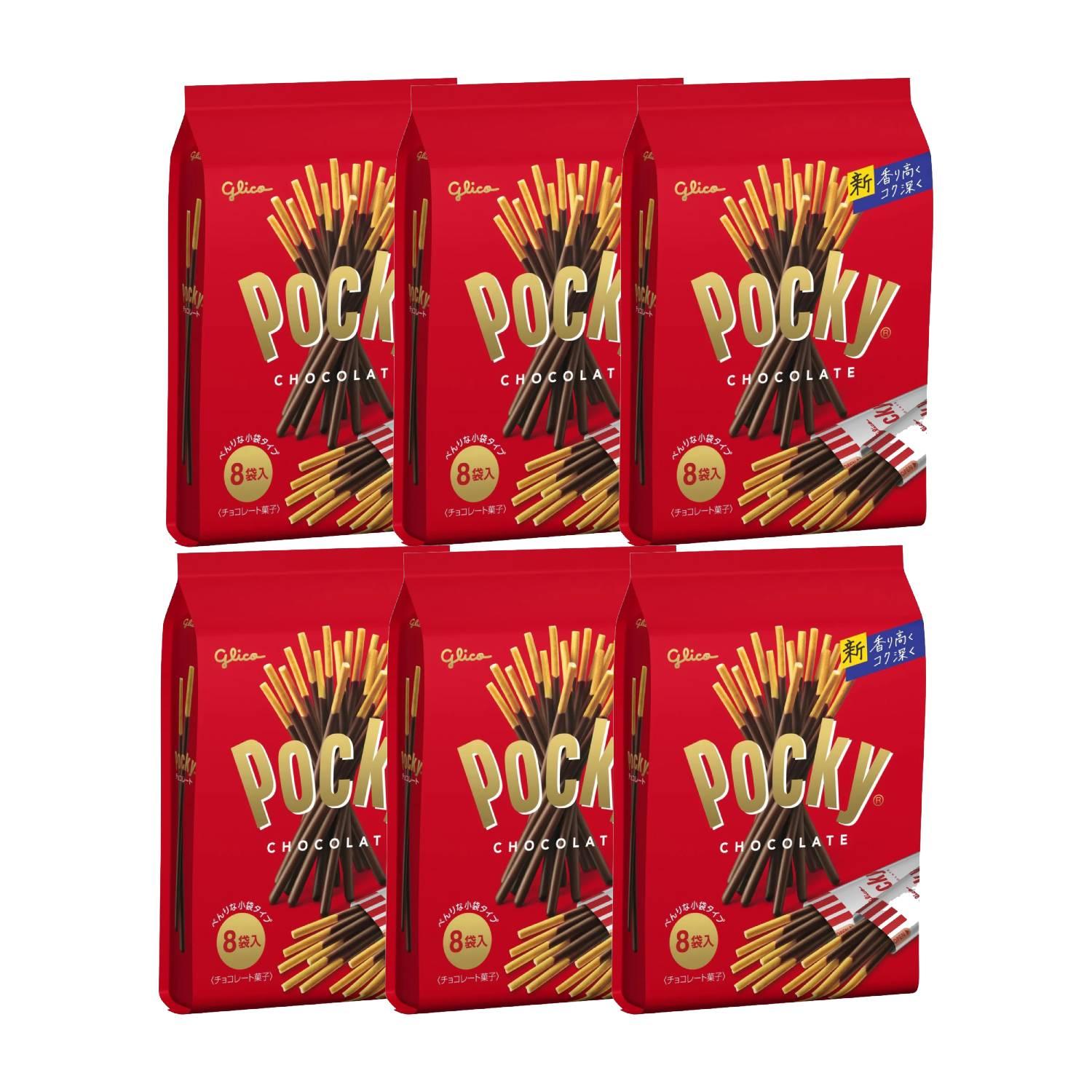 グリコ ポッキー チョコレートビスケットスティック(6個入り)