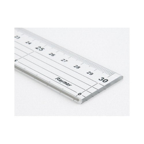 Raymay メートル定規 ステンレス刃 50cm