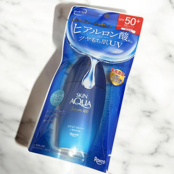 ロート製薬 スキンアクア ヒアルロン酸美容液 UV日焼け止めジェル SPF50+ 70g