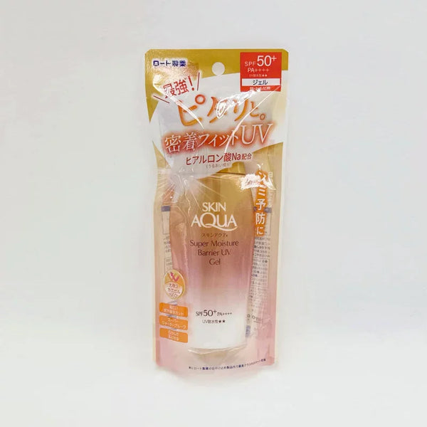 ロート製薬 スキンアクア 日焼け止め スーパーモイスチャーバリアUVジェル SPF50+ 100g
