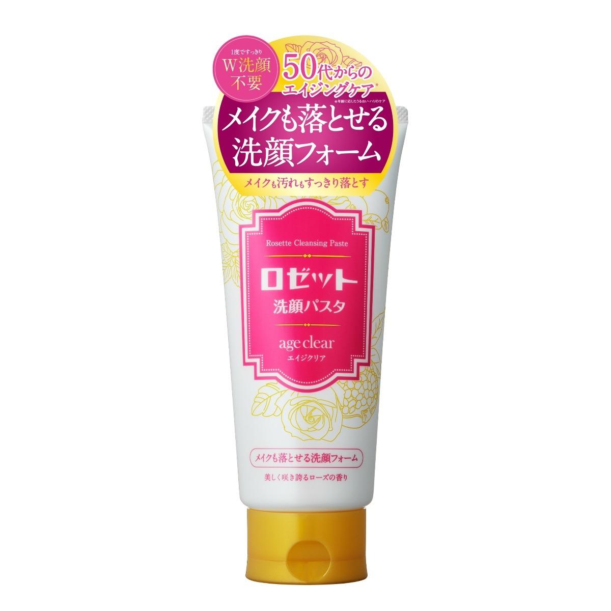 ロゼット エイジ クリアフェイスウォッシュ メイク落としクレンジングペースト 150g