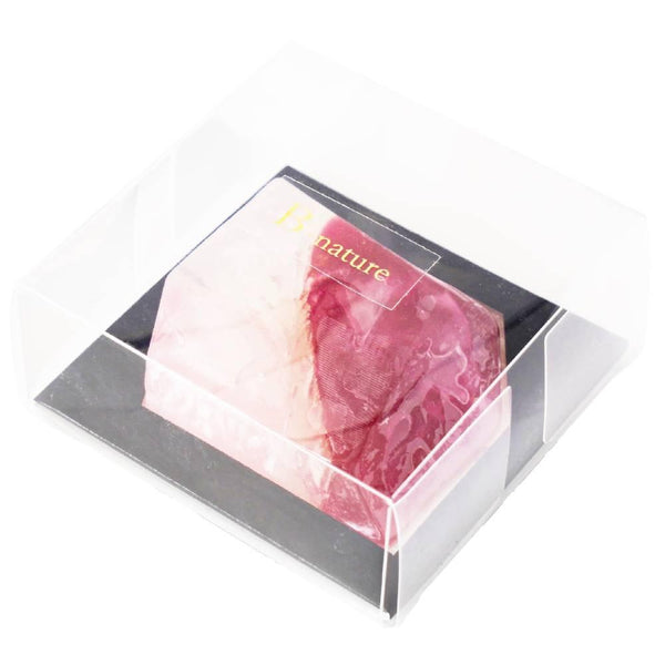 ルビージュエリーソープ ハンドメイド モイスチャライジング レッドクリスタルバーソープ 60g