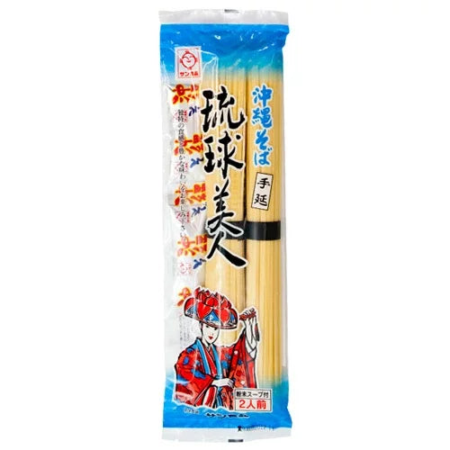 琉球美人 手打ち沖縄そば インスタント麺 200g