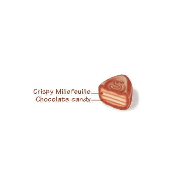 サクマ チョコミルク クリーミーチョコレートキャンディ 62g
