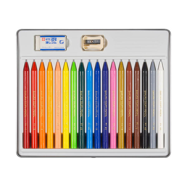 サクラ クーピーペンシル 18色セット