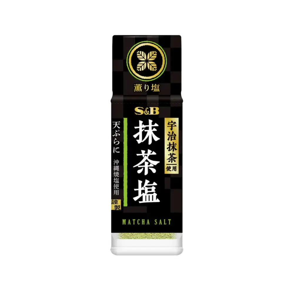 S&Bフーズ 抹茶塩 宇治抹茶と沖縄の塩 29g