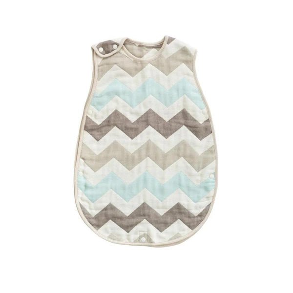 サンデシカ ふわふわモスリン ベビー寝袋 着る寝袋