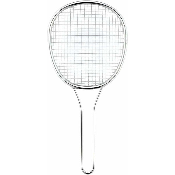 シモムラ フライヤー用スキマー ステンレス製 ラージホール メッシュスクープ 30cm