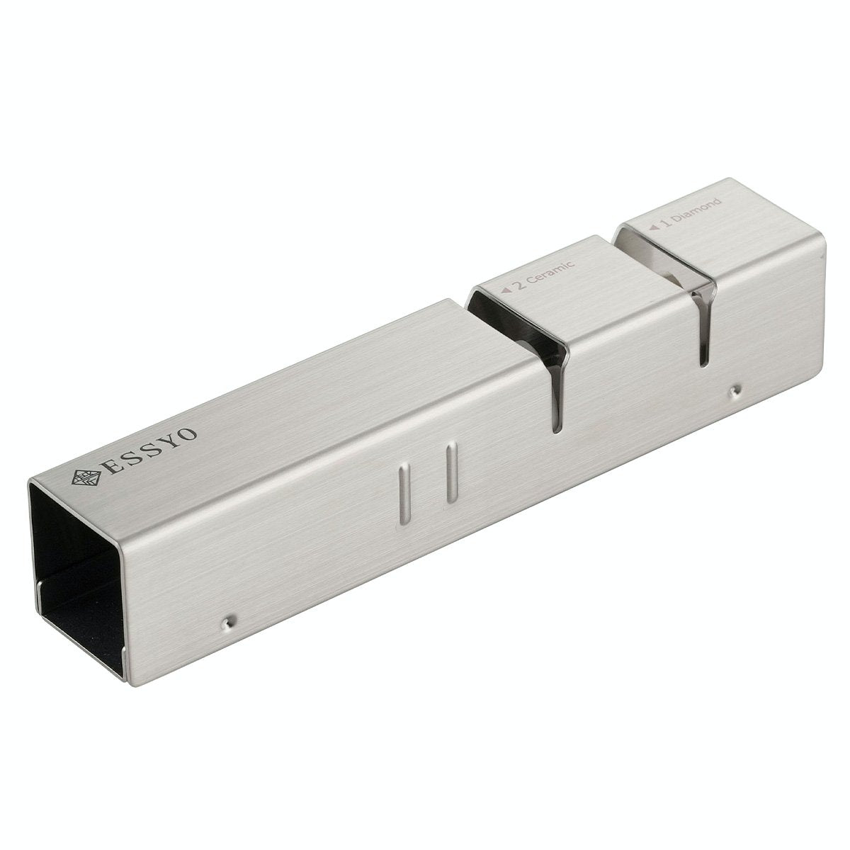 シモムラ ハンドヘルド ダイヤモンド&セラミック デュアルキッチンナイフシャープナー