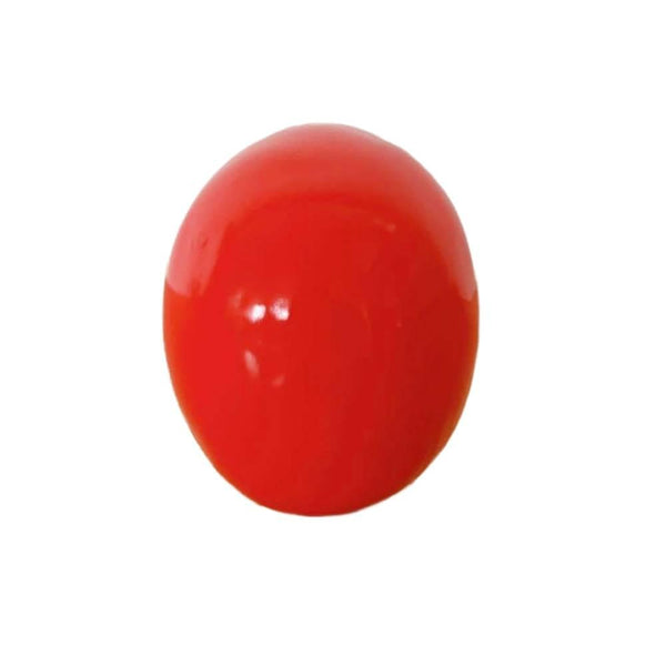 白川だるま「里」手作り縁起物 赤色 17cm