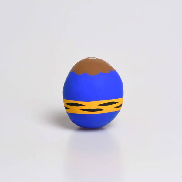 白河鬼 青鬼だるま 縁起物 4.5cm