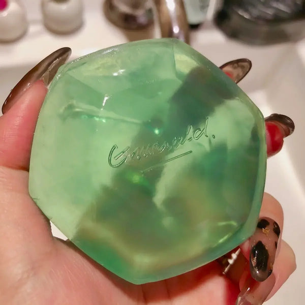 資生堂 ハニーケーキ エメラルド 透明洗顔石鹸 100g