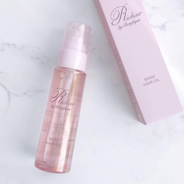 資生堂 リシェール バイ ベネフィーク シャイニーヘアリペアオイル 40ml