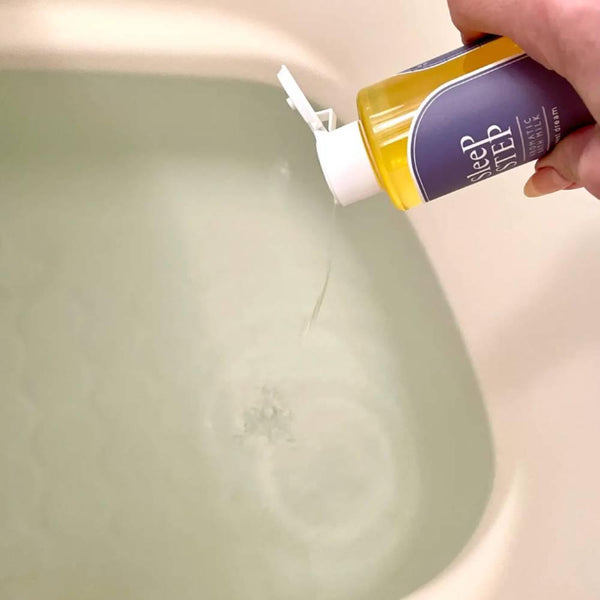 スリープステップ バスミルク クリアビューティー リフレッシング ハーバルベルガモット 200ml