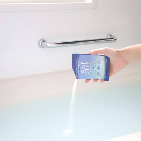 スリープステップ バスソルト クリアビューティー リフレッシングハーバルベルガモット 45g