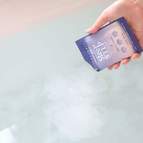 スリープステップ バスソルト スウィートドリームス リラクシングフローラルラベンダーの香り 45g