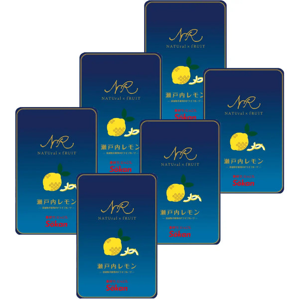 爽寛 瀬戸内産レモンピールの砂糖漬け 無添加 18g(6個入り)