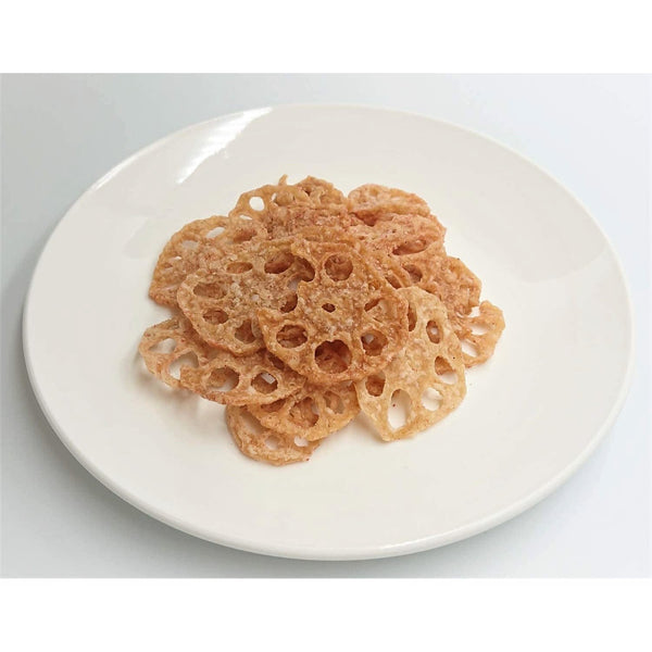 総甘海苔レンコンチップス 日本の海藻風味レンコンチップス 18g (6個パック)