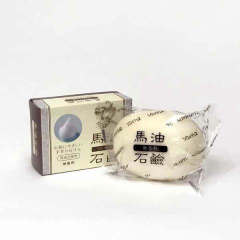 ソンバユジャパン 馬油石鹸 無香料 85g