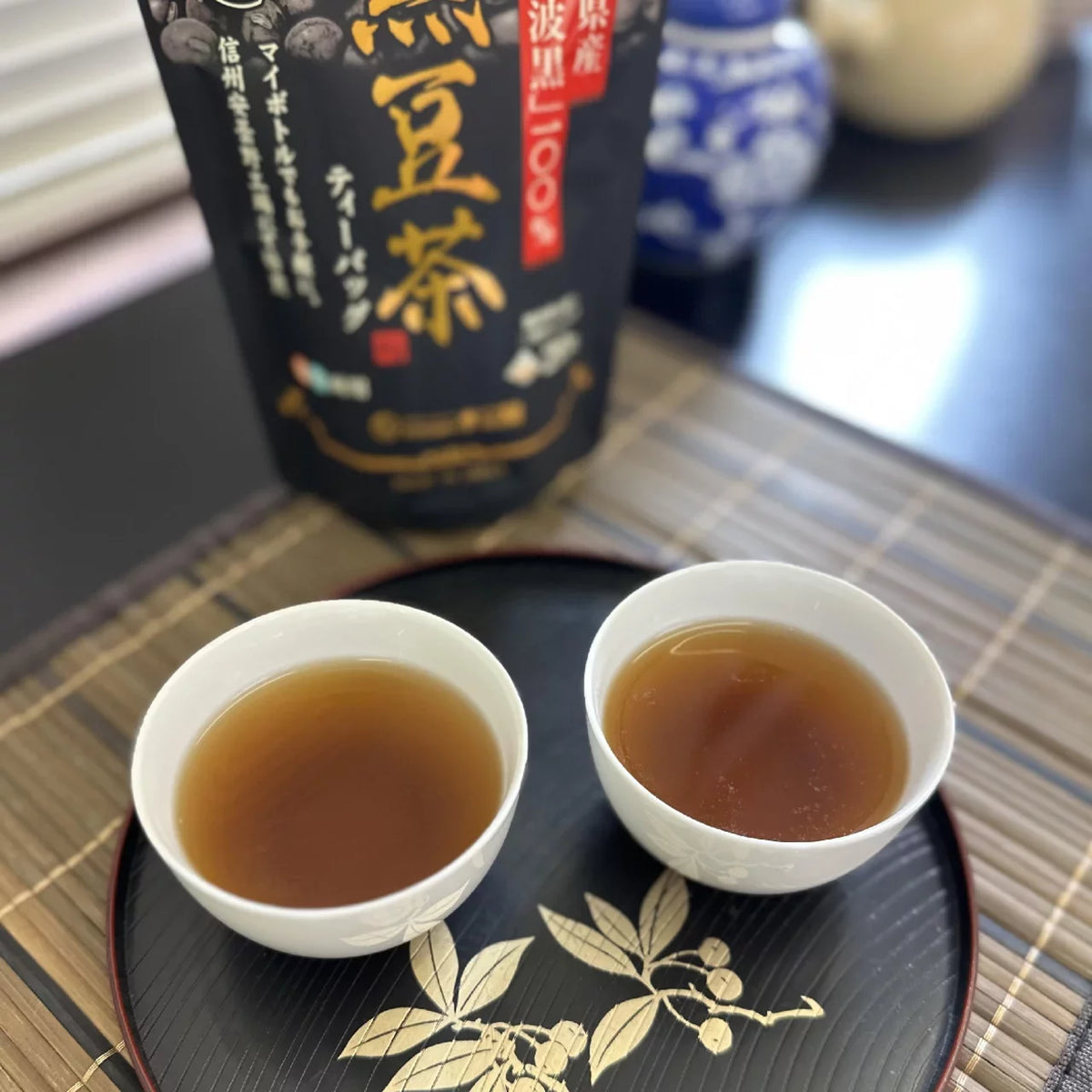 翠荘園 丹波黒豆茶 カフェインレス 黒豆茶 ティーバッグ 20個入り