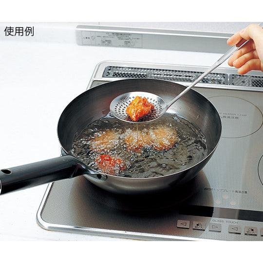 サミット 丸底 日本製 中華鍋 ハンドル付き (1.2mm)
