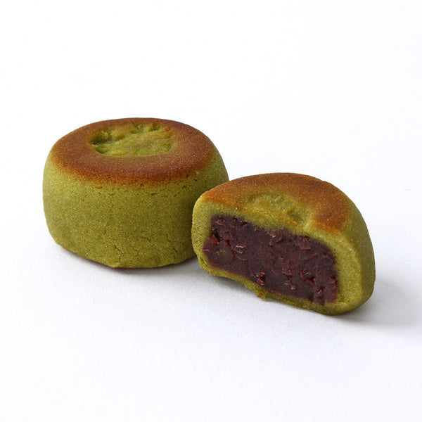たぬきまんじゅう 日本の伝統的な一口サイズの抹茶ケーキ(3個入り)
