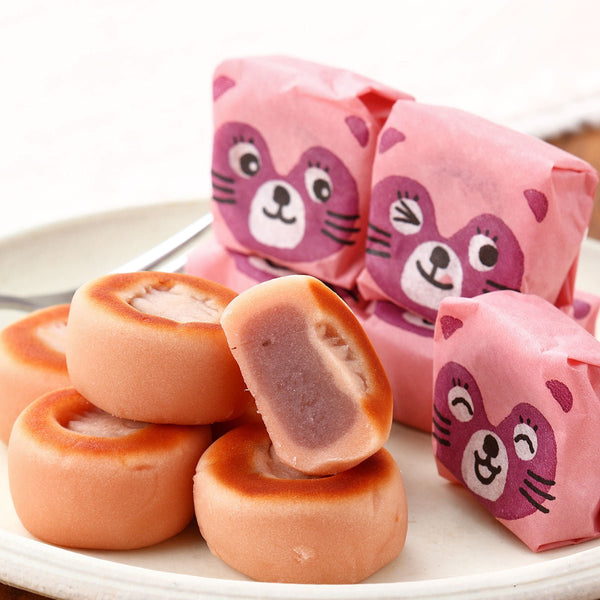 たぬきまんじゅう イチゴ入り一口サイズケーキ(3個入り)