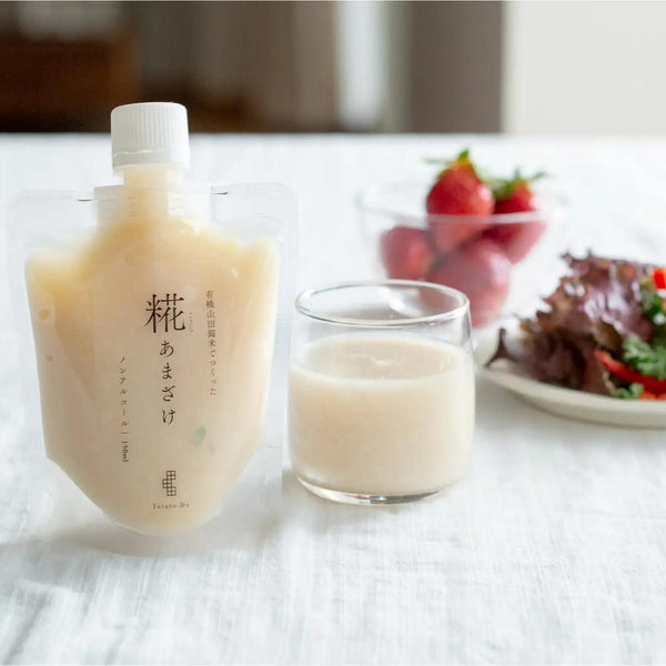 タタタ堂 オーガニック そのまま飲める甘酒 栄養米飲料 150g