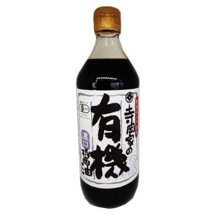 寺岡 濃口醤油 オーガニック 濃口醤油 500ml
