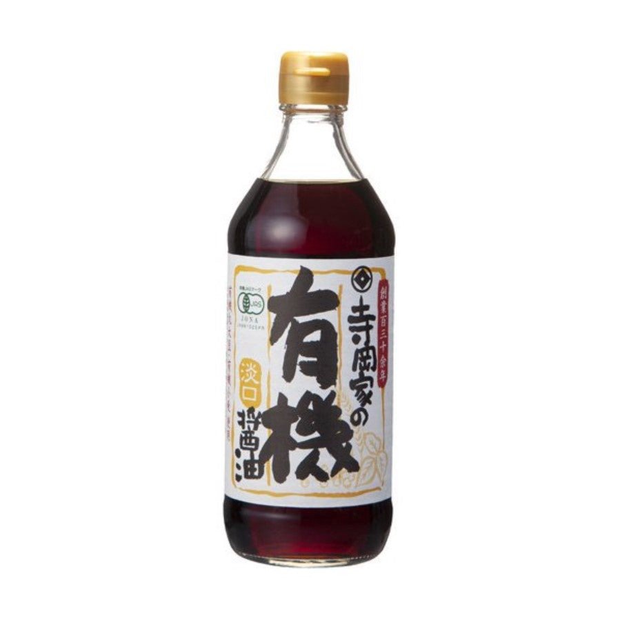 寺岡 うすくち醤油 オーガニック 薄口醤油 500ml