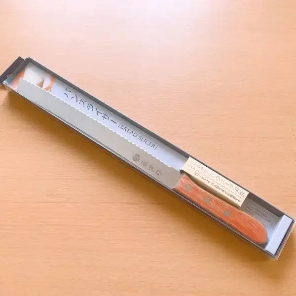 藤次郎 パンスライサー ステンレス製 鋸歯状パン切り包丁 235mm FU-737