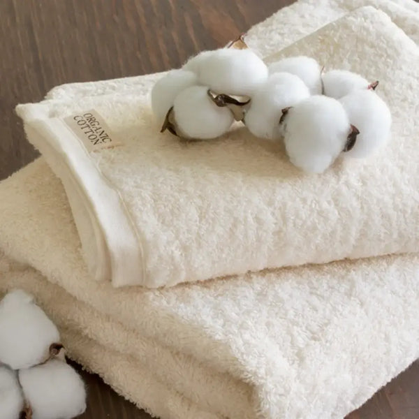 トゥルー・オーガニック・ナチュラルコットン 今治タオル フェイスタオル 31×85cm