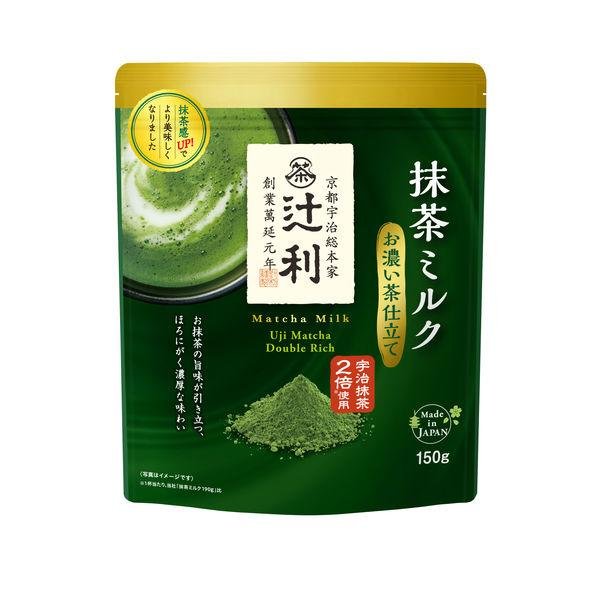 辻利 濃茶 抹茶ラテパウダー(日本産抹茶ミルクティー)150g