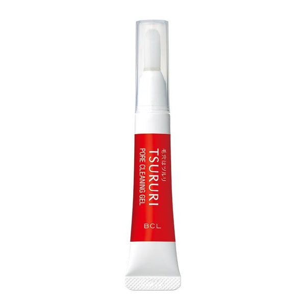 ツルリ 温感毛穴クレンジングジェル 毛穴ブラシ付き 毛穴レス肌用 15g